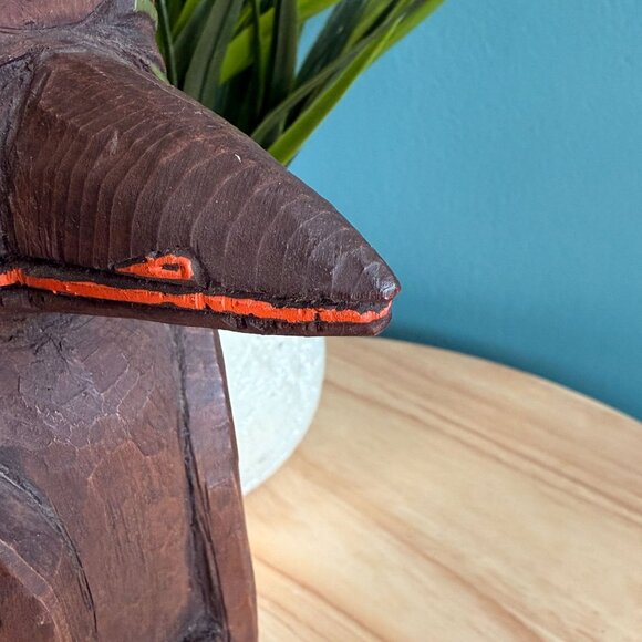 Vtg Alaskan Totem Pole Thunderbird Bird Pole by Kiana 1980's 8 3/4" Tall w/ Tags - Picture 11 of 16